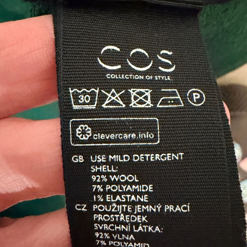 COS Navy Wool Long Sleeve Sweater NWOT - Picture 6 of 6